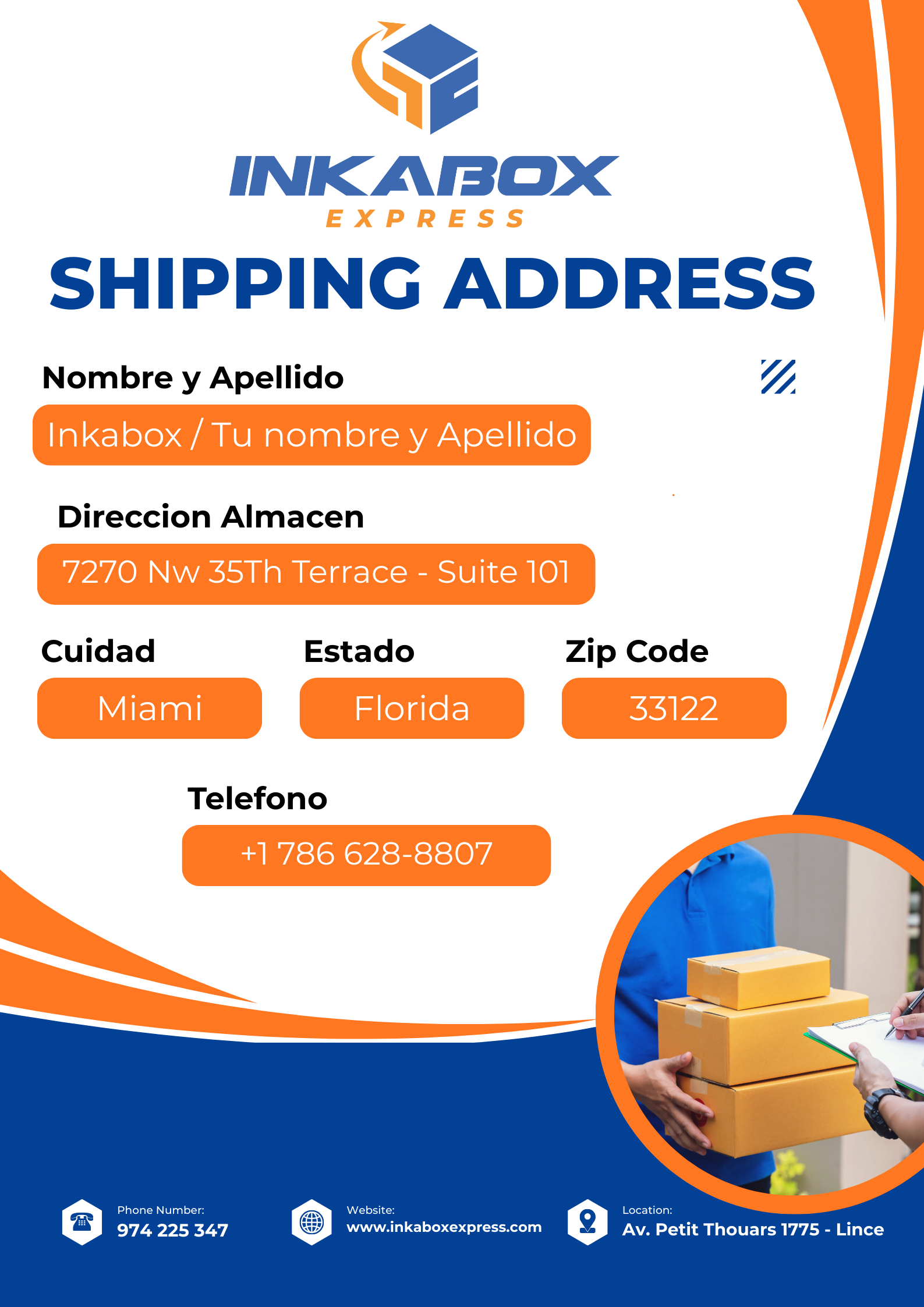 Dirección en España - Madrid